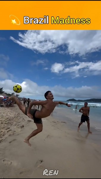 Brazil Magic Madness 🇧🇷⚽🔥#football #brazil #shorts