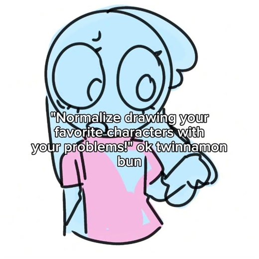"Normalize drawing your favorite characters with your problems" ok bro // shitpost // #shorts 