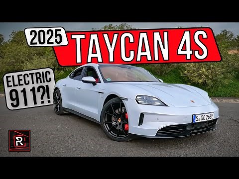 The 2025 Porsche Taycan 4S Is A Perfected Electric German Sport Sedan