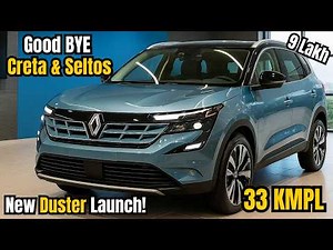 Renault Duster Launch: Game Over For Creta, Seltos and Vitara? New Duster Looks, Features and Price