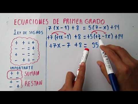 ECUACIONES CON PARÉNTESIS