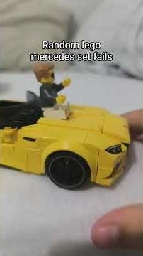 Random mercedes lego set fails