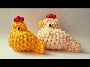 How to crochet hen pattern for beginners _ crochet amigurumi tutorial
