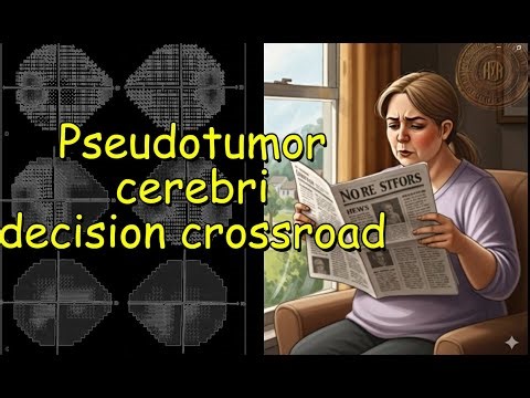 Pseudotumor cerebri decision crossroad