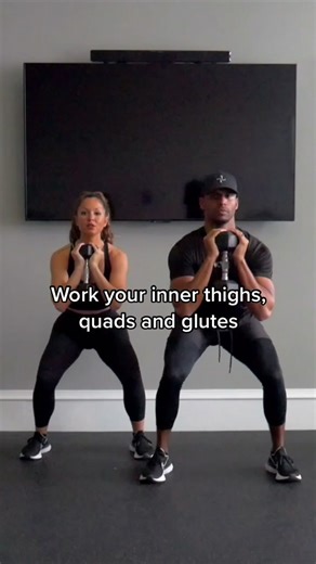 Intense Inner Thigh Workout for Leg Strength | Goblet Squats at Home