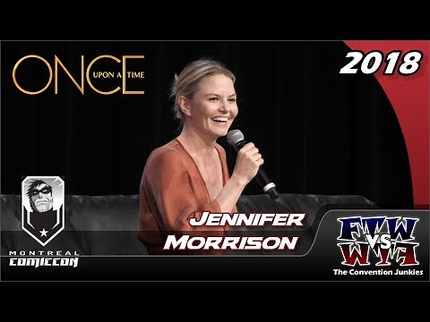 Jennifer Morrison (Once Upon a Time, House, Star Trek) Montreal Comiccon 2018 Full Panel