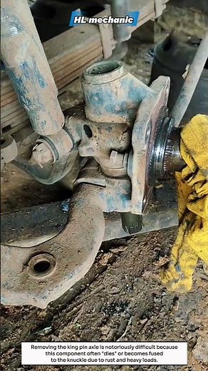 king pin removal technique #remove #kingpin #technical #mechanic