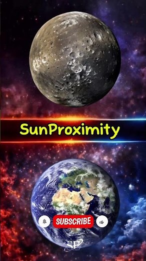 ☀️ Mercury vs Earth 🌎