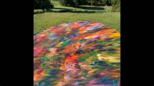 The forever favourite and most popular and easy beginners guide to acrylic fluid art 🥳🥳 | Acrylic art by Gilly Kube