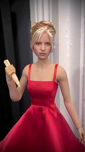 🗡️NEW!🗡️ BUFFY “Homecoming”, Custom 1/6 figure, w/ bonus “Beauty and the Beasts” extra outfit! ♥️ By Cyguy dolls #buffythevampireslayer #sarahmichellegellar #custom #onesixthfigure | Cyguy Dolls