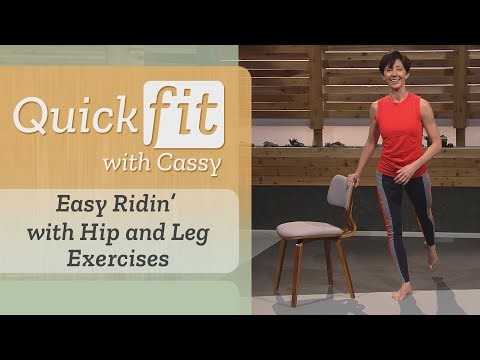 Quick Fit With Cassy - Easy Ridin' with Hip and Leg Exercises