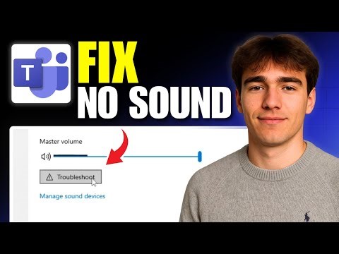 How to Fix No Sound During Video Call In Microsoft Teams (Tutorial 2026)