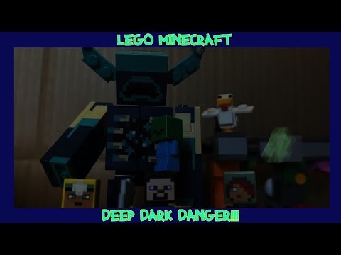 Lego Minecraft Deep Dark D A N G E R
