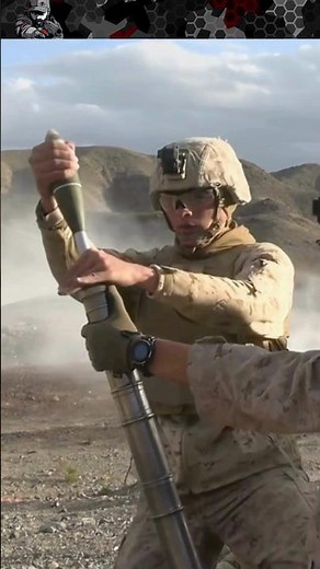 Manual Firing the M224 60mm Mortar System