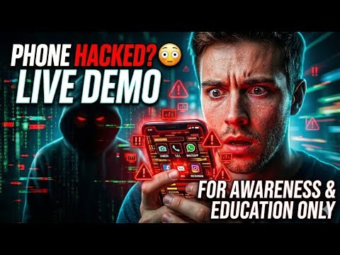 How Hackers Access Your Phone Camera & Mic | Ethical Hacking Demo 2026