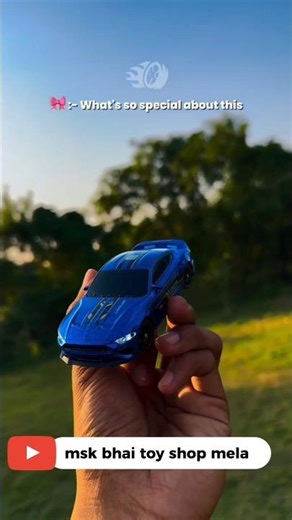 New RC Sports Car Unboxing | High Speed Remote Control Car 🚗⚡ | msk Bhai test speed | #viral #shorts