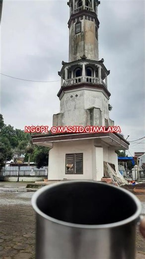 COFFEE AT CIMALAKA MOSQUE - CENTRAL JAVA TOUR #cycling #tour #shortsfeed #shortvideo #shorts