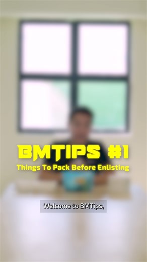 Basic Military Training Centre on Instagram: "Enlisting to the Basic Military Training Centre soon? Don’t worry! We’ve got some tips to help you start off strong. 💪 In BMTips #1, we're sharing some essentials that’ll keep you comfortable and prepared through your Basic Military Training journey. Follow us for the next part and comment to leave your questions for us or tips for our new recruits! #ExcelThroughBasics #BMTips 📸 + ✍️: PTE Jeremiah, REC Jonathan & PTE Tristen (BMTC Media Team)"