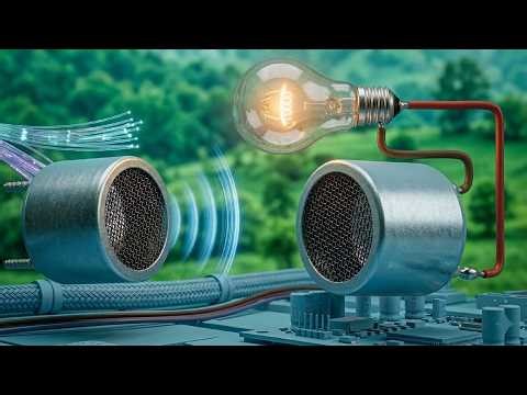 Send Power Without Wires Using Ultrasonic Waves!