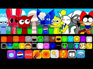 Incredibox Sprunki Pyramixed Ultimate Deluxe EXTRA BONUS Characters! Normal VS Horror Versions