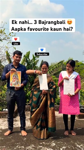 Sabse Powerful Bajrangbali 😳 3 Mein Se Kaun? #shorts