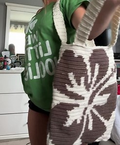 Crochet Hibiscus Tote Bag Pattern - Etsy