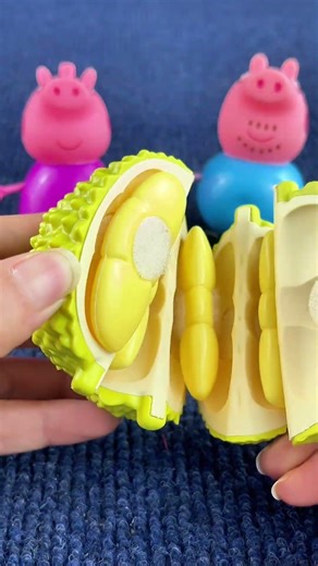 Satisfying Unboxing Experience with peppa pig Eat food Set Toys ASMR Video #relaxing #funny #shorts