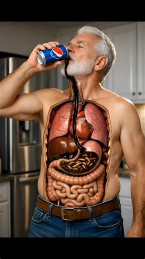 What Happens When You Drink Pepsi | 3D Digestive System Animation #health