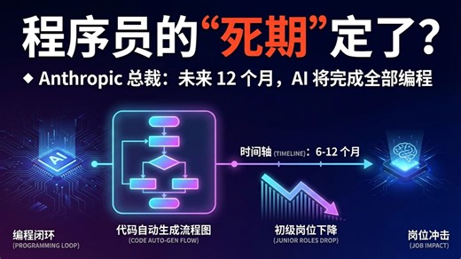 AI将在12个月内“接管”编程？Anthropic与DeepMind高管对谈，软件工程与就业的临界点解析