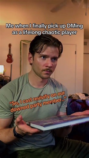 The D&D Player becomes the Dungeon Master...