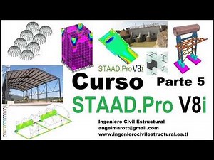 Curso Staad.Pro V8i Parte 5