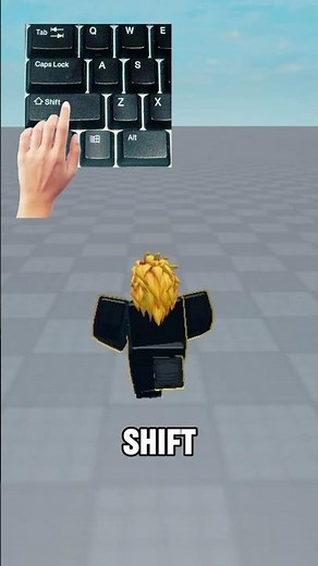 Hold Shift to Run Script! Roblox Studio