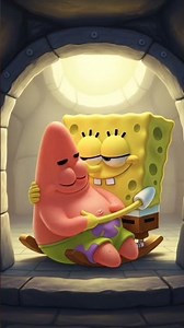 SpongeBob let's him go