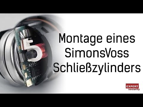 SimonsVoss - Montage eines digitalen Schließzylinders