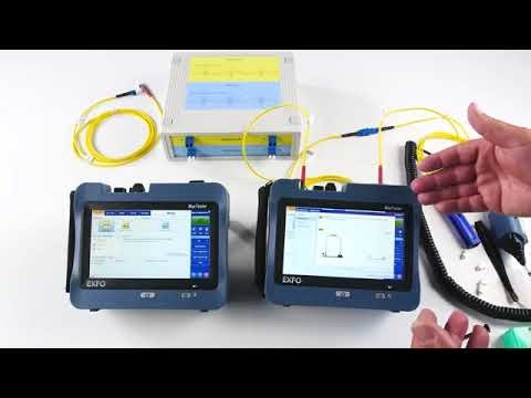 Video - EXFO Maxtester 945 How to use and run a reference test