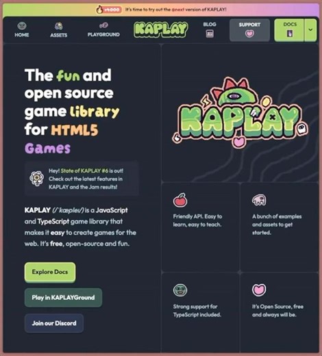 Kaplay | Fun Game Library