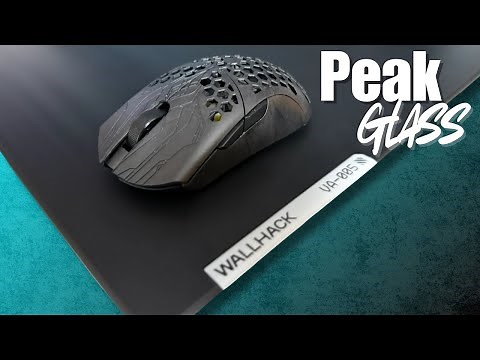 Is the Wallhack VA-005 PEAK Glass Mousepad?