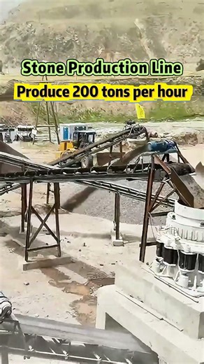 Stone Crushing Production Line #jawcrusher #jawcrushersupplier #symonsconecrusher #baichymachinery
