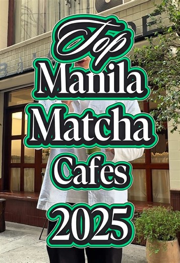 These are my top matcha spots in Manila for 2025 🍵 1. Matcha Bar 📍 Makati 2. Ujisan 📍 Makati & White Plains 3. Hoshi House 📍 Makati 4. Loop 📍 Kapitolyo 5. Matcha Later 📍 Poblacion Special shoutout to Coopers Coffee House & Cedo Cafe ✌🏽 Let me know who’s your #1 for the year in the comments 🤗 Cheers and happy new year!!
