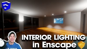 Interior Artificial Lighting in Enscape - The SketchUp Essentials