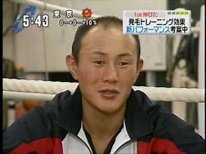 かつらボクサーに毛が生えた！？