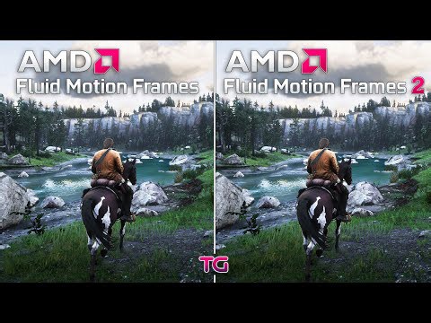 AMD Fluid Motion Frames 2 - Comparison with Previous Version