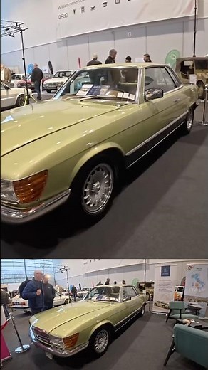 Only 1615 units built! Mercedes 450SLC 5.0 C107 #classiccars #retroclassics #motorshow #auto