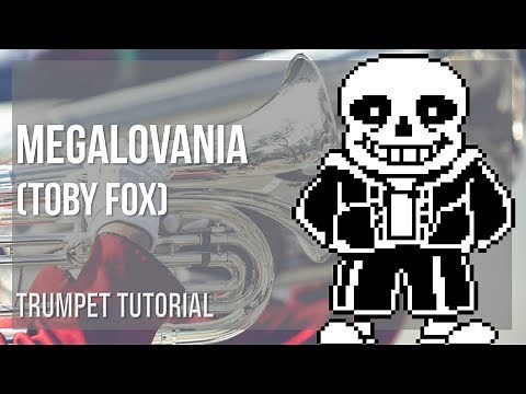 How to play Megalovania by Toby Fox on Trumpet (Tutorial)
