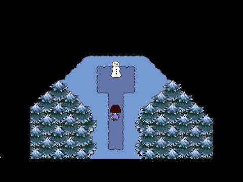 UNDERTALE - Snowdin full playthrough (No Commentary)