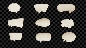 Cartoon Dialog Box Pack