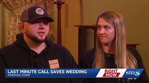 From burying to marrying: Iowa funeral home director officiates wedding after judge doesn't show