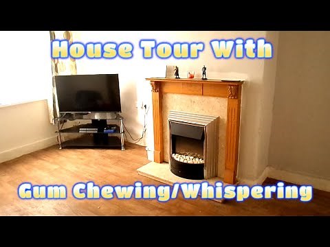 ASMR House Tour With Gum Chewing/Whispering