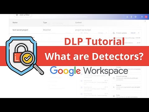 Google Workspace DLP (Data Loss Prevention) | Detectors Overview