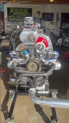 Supercharged 2276cc VW FiRST START